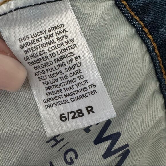 Lucky Brand Drew Mom high rise taper jeans size 28 - Picture 15 of 16